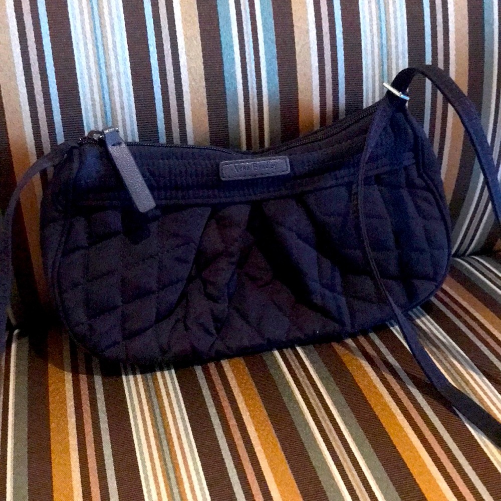 EUC Vera Bradley Frannie crossbody bag in navy color